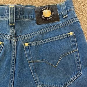 Mens Versace Jeans, dry clean. All original buttons and label. Dry clean only
